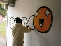 Graffiti mit Today's Youth