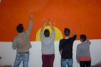 Kunst im Wuzzlraum